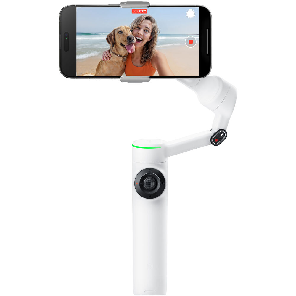 Insta360 Flow 2 Pro AI Tracker Bundle Stabilizator Summit White